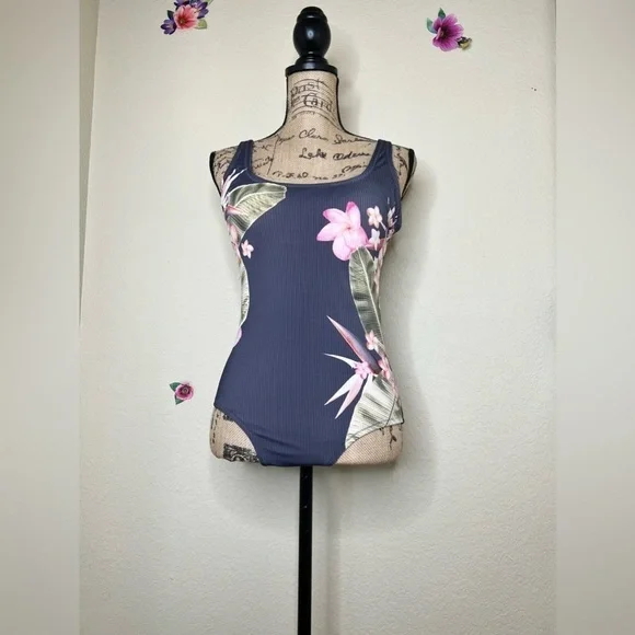 NWOT Kona Sol Tropical Swimsuit - Picture 8 of 14